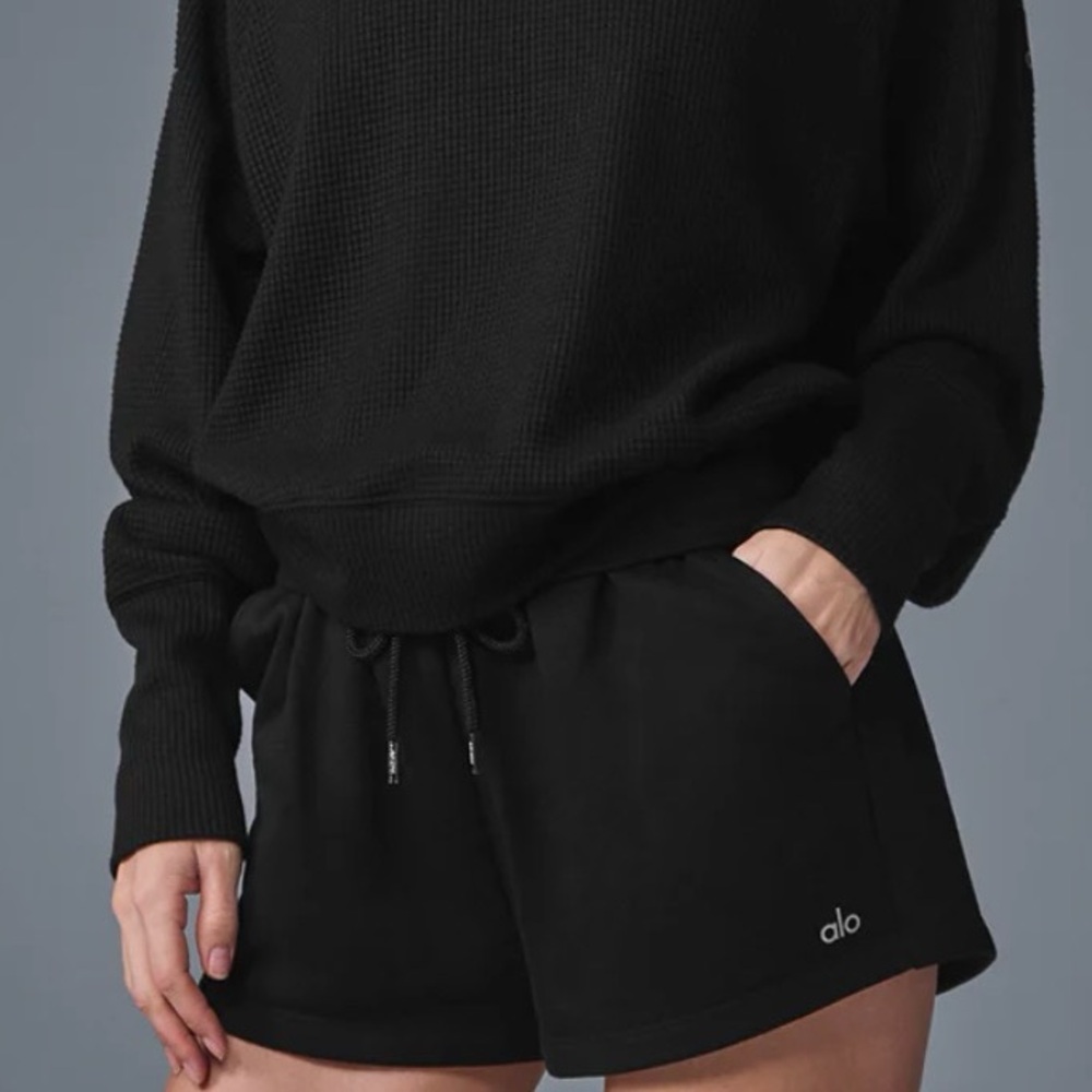 Alo Waffle Weekend Escape Shorts